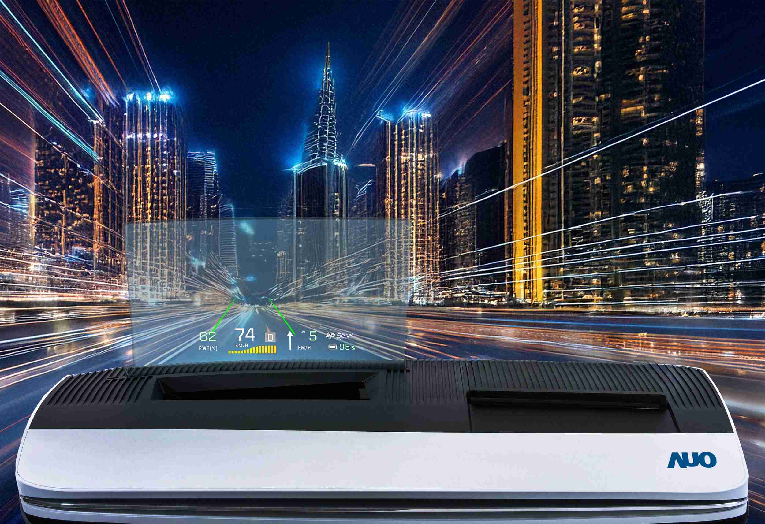 彩霸王推出13吋Micro LED抬头显示器，，提供高入眼亮度、、、高色彩饱和度的显示质量，，，在阳光下或黑暗中都清晰可见，，，，并利用Micro LED模块体积小的优势，，解决车用空间有限的痛点